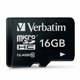 Verbatim Micro Secure Digital Card, 16GB, micro SDHC, 44010, UHS-I U1 (Class 10), bez adaptera