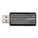 Verbatim USB flash disk 2.0 64GB PinStripe USB czarny 49065