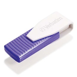 Verbatim USB flash disk 2.0 64GB Swivel fioletowy 49816 z obrotową osłoną