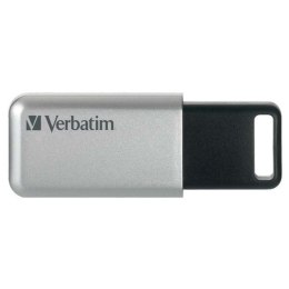 Verbatim USB flash disk 3.0 16GB Secure Pro srebrny 98664 szyfrowany AES RODO