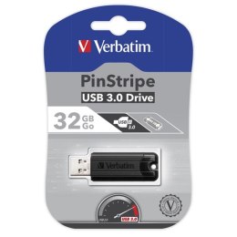 Verbatim USB flash disk 3.0 32GB StoreNGo PinStripe czarny 49317