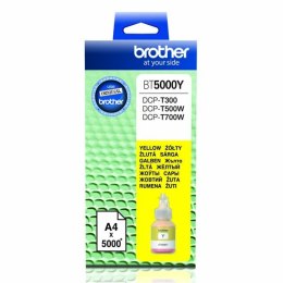 Brother oryginalny ink / tusz BT-5000Y, yellow, 5000s, Brother DCP T300, DCP T500W, DCP T700W