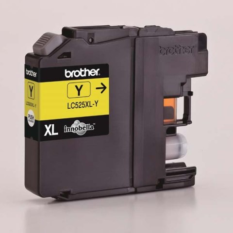 Brother oryginalny ink  tusz LC-525XLY  yellow  1300s  Brother DCP J100  DCP J105  MFCJ200