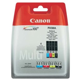 Canon oryginalny ink / tusz 6509B009, CLI551, CMYK, blistr, Canon PIXMA iP7250, MG5450, MG6350, MG7550