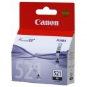 Canon oryginalny ink / tusz CLI521BK, black, blistr z ochroną, 665s, 9ml, 2933B008, 2933B005, Canon iP3600, iP4600, MP620, MP630