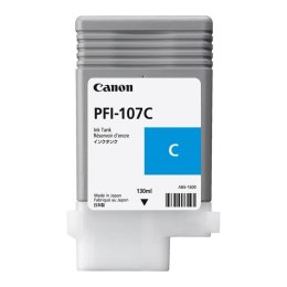 Canon oryginalny ink / tusz PFI107C, cyan, 130ml, 6706B001, Canon iPF-680, 685, 780, 785