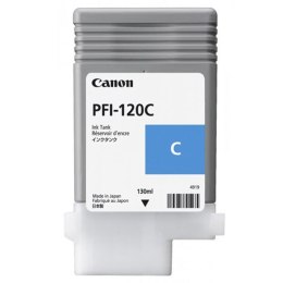 Canon oryginalny ink / tusz PFI120C, cyan, 130ml, 2886C001, Canon TM-200, 205, 300, 305