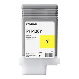 Canon oryginalny ink / tusz PFI120Y, yellow, 130ml, 2888C001, Canon TM-200, 205, 300, 305