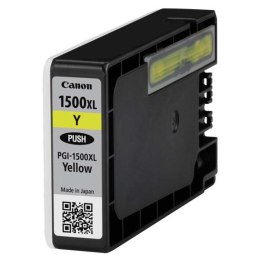 Canon oryginalny ink / tusz PGI 1500XL, yellow, 12ml, 9195B001, high capacity, Canon MAXIFY MB2050, MB2350