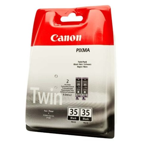 Canon oryginalny ink / tusz PGI35BK, black, 2x191s, 1509B012, 2szt, Canon Pixma iP100