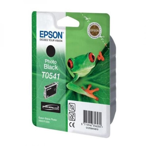 Epson oryginalny ink / tusz C13T054140, photo black, 550s, 13ml, Epson Stylus Photo R800, R1800