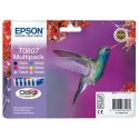 Epson oryginalny ink / tusz C13T08074011, CMYK/light C/light M, Epson Stylus Photo PX700W