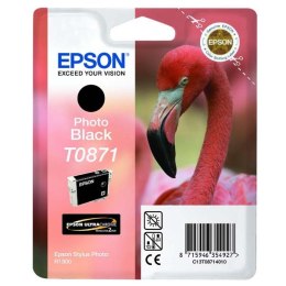 Epson oryginalny ink / tusz C13T08714010, photo black, 11,4ml, Epson Stylus Photo R1900