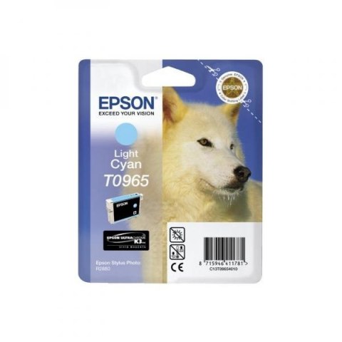 Epson oryginalny ink / tusz C13T09654010, light cyan, 13ml, Epson Stylus Photo R2880