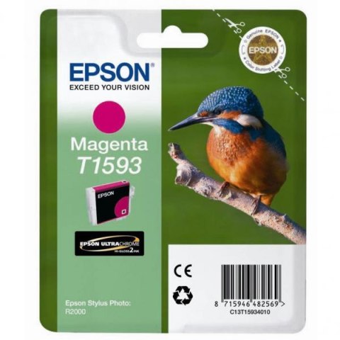 Epson oryginalny ink / tusz C13T15934010, magenta, 17ml, Epson Stylus Photo R2000