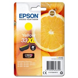 Epson oryginalny ink / tusz C13T33644012, T33XL, yellow, 8,9ml, Epson Expression Home a Premium XP-530,630,635,830