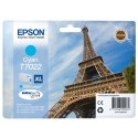 Epson oryginalny ink / tusz C13T70224010, XL, cyan, 2000s, Epson WorkForce Pro WP4000, 4500 series