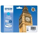 Epson oryginalny ink / tusz C13T70324010, L, cyan, 800s, Epson WorkForce Pro WP4000, 4500 series