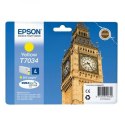 Epson oryginalny ink / tusz C13T70344010, L, yellow, 800s, Epson WorkForce Pro WP4000, 4500 series