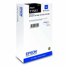 Epson oryginalny ink  tusz C13T755140  T7551  XL  black  5000s  100ml  1szt  Epson WorkForce Pro WF-8590DWF
