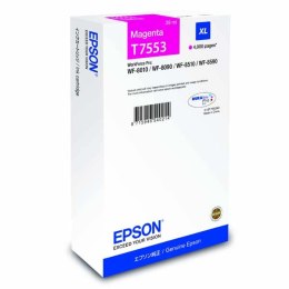 Epson oryginalny ink / tusz C13T755340, T7553, XL, magenta, 4000s, 39ml, 1szt, Epson WorkForce Pro WF-8590DWF