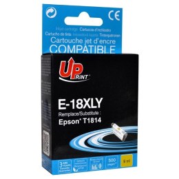 UPrint kompatybilny ink / tusz z C13T18144010, 18XL, yellow, 450s, 10ml, E-18XLY, dla Epson Expression Home XP-102, XP-402, XP-4