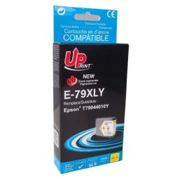 UPrint kompatybilny ink / tusz z C13T79044010, C13T79044010, 79XL, XL, yellow, 2000s, 25ml, E-79XLY, 1szt, dla Epson WorkForce P