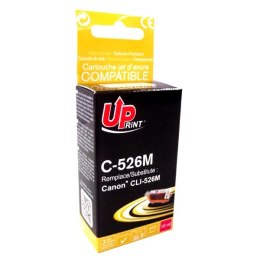 UPrint kompatybilny ink / tusz z CLI526M, magenta, 10ml, C-526M, dla Canon Pixma MG5150, MG5250, MG6150, MG8150, z chipem