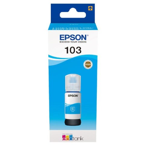 Epson oryginalny ink  tusz C13T00S24A 103 cyan 65ml Epson EcoTank L3151 L3150 L3111 L3110