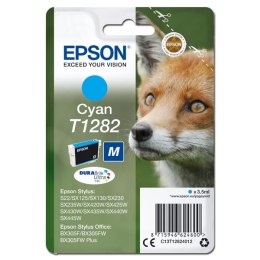 Epson oryginalny ink / tusz C13T12824012, T1282, cyan, 3,5ml, Epson Stylus S22, SX125, 420W, 425W, Stylus Office BX305