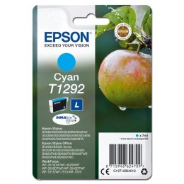 Epson oryginalny ink / tusz C13T12924012, T1292, cyan, 485s, 7ml, Epson Stylus SX420W, 425W, Stylus Office BX305F, 320FW