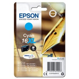 Epson oryginalny ink  tusz C13T16324012  T163240  16XL  cyan  6.5ml  Epson WorkForce WF-2540WF  WF-2530WF  WF-2520NF  WF-2010