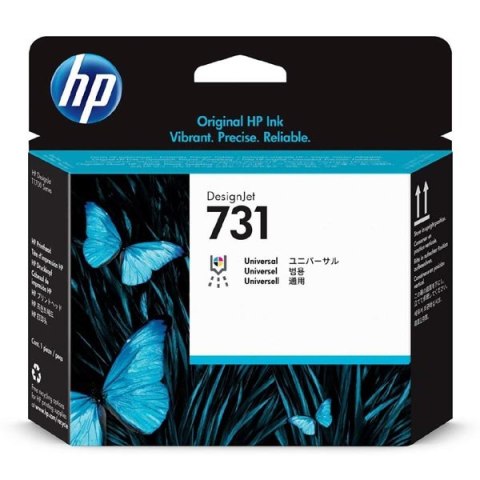 HP oryginalny głowica drukująca P2V27A HP 731 black 1szt HP pro DesignJet T1700 T1700 PostScript T1700dr T1