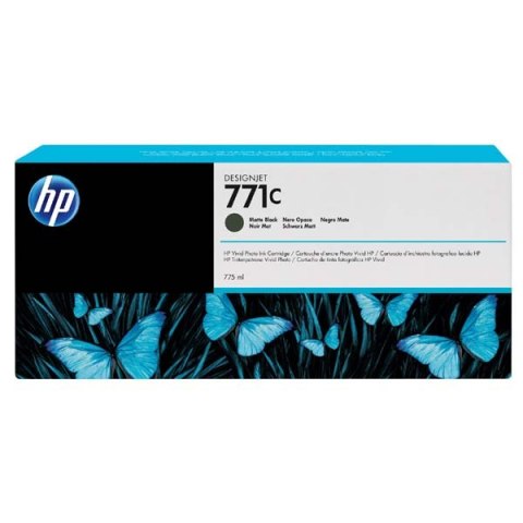 HP oryginalny ink   tusz B6Y07A HP 771C matte black 775ml HP HP Designjet Z6200 Z6600 Z6800