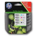 HP oryginalny ink / tusz C2P42AE HP 932XL/HP 933XL cyan/magenta/yellow/black 825/1000s 4szt HP Officejet 6100 6600 6700 