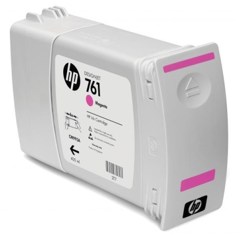 HP oryginalny ink / tusz CM993A magenta 400ml HP 761 HP DesignJet T7100