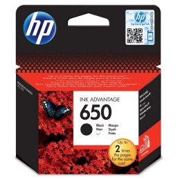 HP oryginalny ink / tusz CZ101AE HP 650 black 360s 65ml HP Deskjet Ink Advantage 2515AiO3515e-Ai035454515