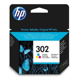 HP oryginalny ink  tusz F6U65AE HP 302 color 165165165s 4ml HP OJ 383038344650 DJ 213036301010 Envy 4520