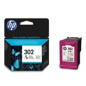 HP oryginalny ink  tusz F6U65AE HP 302 color 165165165s 4ml HP OJ 383038344650 DJ 213036301010 Envy 4520