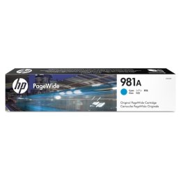 HP oryginalny ink / tusz J3M68A HP 981A cyan 6000s 70ml HP PageWide Enterprise Color 556 MFP 586