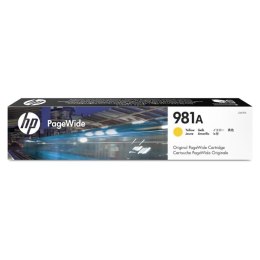 HP oryginalny ink / tusz J3M70A HP 981A yellow 6000s 70ml HP PageWide Enterprise Color 556 MFP 586