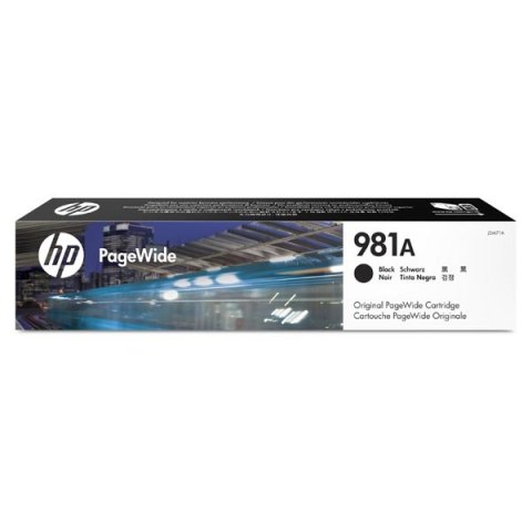 HP oryginalny ink / tusz J3M71A HP 981A black 6000s 106ml HP PageWide Enterprise Color 556 MFP 586