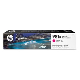 HP oryginalny ink / tusz L0R10A HP 981X magenta 10000s 114.5ml high capacity HP PageWide MFP E58650 556 Flow 586