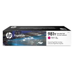 HP oryginalny ink   tusz L0R14A HP 981Y magenta 16000s 185ml extra duża pojemność HP PageWide MFP E58650 556 Flow 586