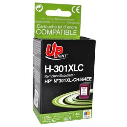 UPrint kompatybilny ink / tusz z CH564EE HP 301XL color 450s 21ml H-301XLC dla HP HP Deskjet 1000 1050 2050 3000 3050