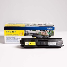 Brother oryginalny toner TN-326Y, yellow, 3500s, Brother HL-L8350CDW, DCP-L8400CDN