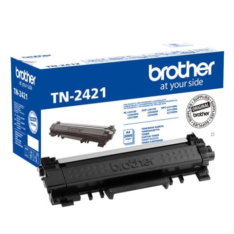 Brother oryginalny toner TN2421, black, 3000s, Brother DCP-L2532DW, DCP-L2552DN, HL-L2312D, HL-L2352DW