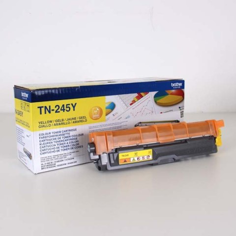 Brother oryginalny toner TN245Y, yellow, 2200s, Brother HL-3140CW, 3170CW