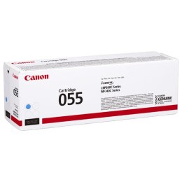 Canon oryginalny toner 055C, cyan, 2100s, 3015C002, Canon MF742Cdw, MF744Cdw, MF746Cx, LBP663Cdw, LBP664Cx