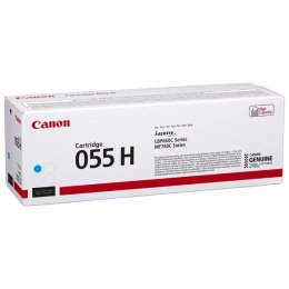 Canon oryginalny toner 055CH cyan 5900s 3019C002 high capacity Canon MF742Cdw MF744Cdw MF746Cx LBP663Cdw LBP664Cx